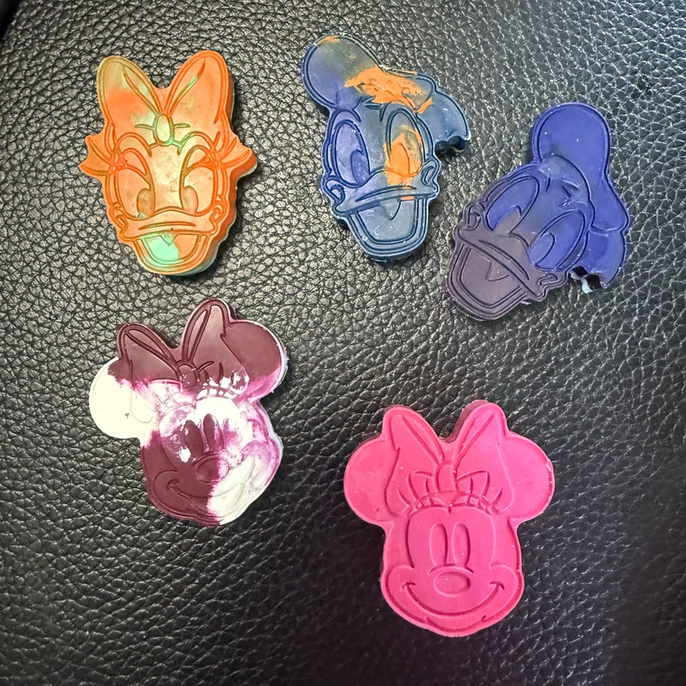 SELECT 2 Disney Handmade Crayons Select 2. 1.5-2 inch crayons